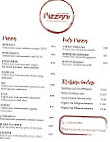 Pizzaro menu