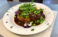 The Usk And Railway Inn food