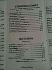 Savannah's Mexican Food menu