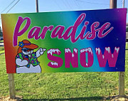 Paradise Snow outside