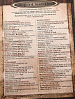 Buffalo Grill menu