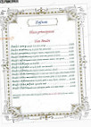 Zafran menu