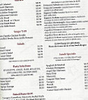 Moni's Pasta Pizza menu