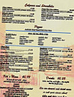 Dolce Vita Italian menu