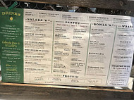 Flower Child menu