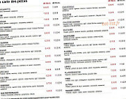 Le Kiosque A Pizza menu