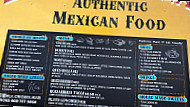 La Chicana menu