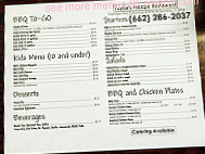 Taylor's Catering menu