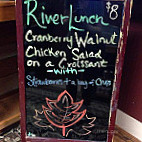 The River Coffee Shop menu