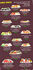 Sumo Sushi menu