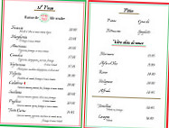 Trattoria Sapori Di Puglia menu