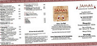 Jamas Griechische Taverne menu