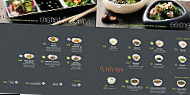 Cote Sushi menu