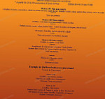 Traiteur Avesnois menu