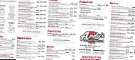 Andy's Frozen Custard menu