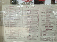 Peking Cafe menu