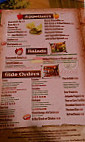 Los Tres Caminos menu