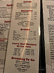 Redwood Steakhouse menu