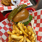 Bullseye Burger House food