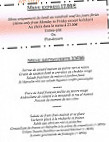 La Breteche menu