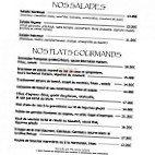 L'Aile menu