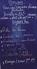 Café Du Marché menu