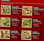 Kfc menu