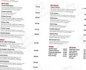 La Famiglia Italian menu