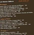 Le Petit Comptoir menu