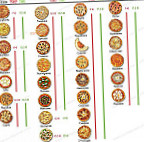 Pronto Pizza menu