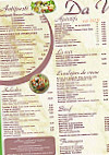 Pizza Da Vanessa menu