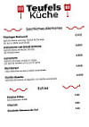 Devil's Kitchen menu