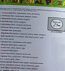 Johnny Boys Pizza menu