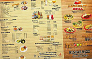 Habanero Grill menu