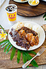 L L Hawaiian Bbq food