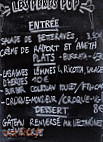 les peres populaires menu