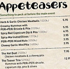 Nando's Kurralta Park Centro Shopping Centre menu