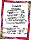 Kentucky Artisan Center menu