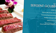 Les Quatre Sergents menu