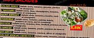 Andiamo Pizza menu