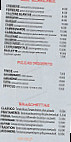 La Saint Quentinoise Pizzeria menu