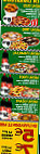 Pizza King menu