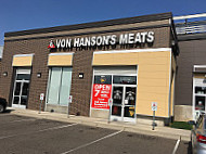 Von Hanson's Meats outside