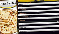 Pizza Ottimo menu