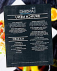 The Landing Newburgh menu