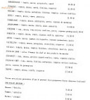 O'gusto Pizza menu