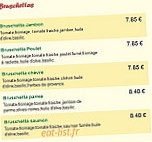 Pizza Marco menu