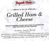 Bayside Diner menu