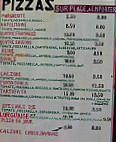 La Main à la Pâte menu