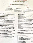 Mia Cafe menu